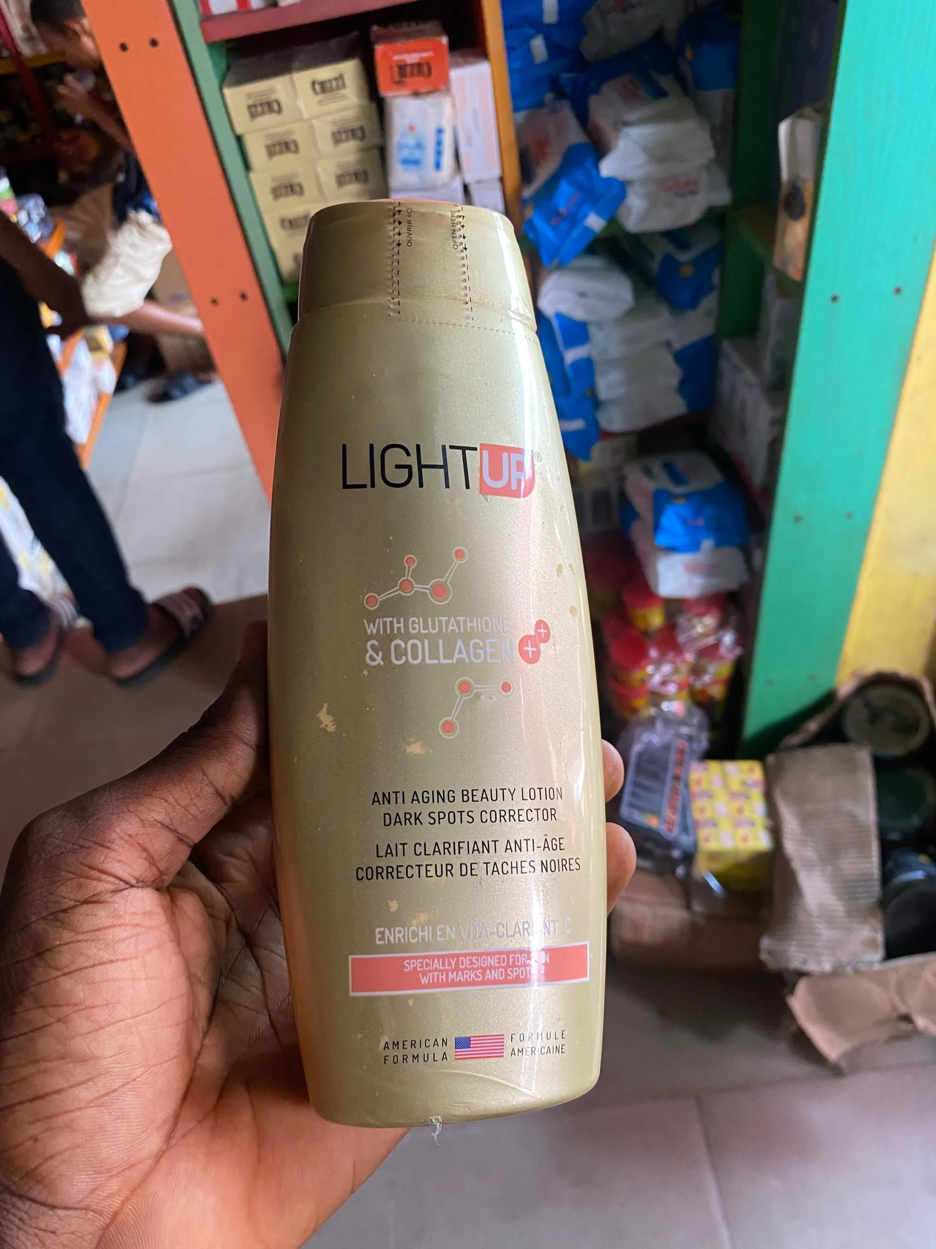 LIGHT UP ANTI AGING LOTION