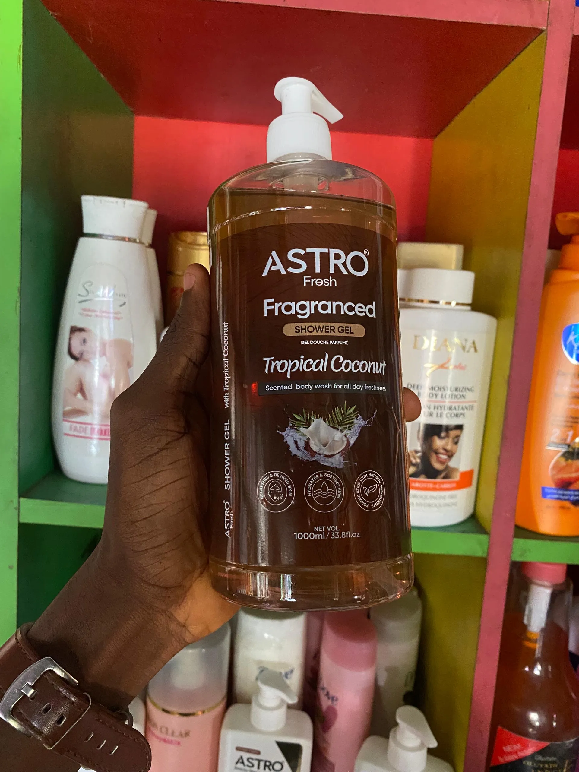 ASTRO FRESH TROPICAL COCONUT FRAGRANCE SHOWER GEL