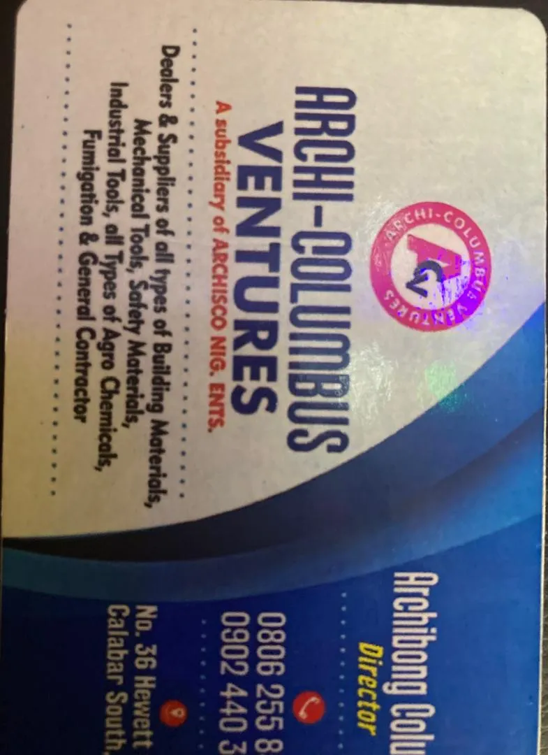 ARCHI-COLUMBUS VENTURES